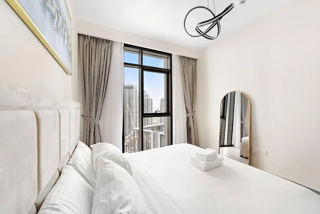 דובאי Elegant 1 Bedroom In Creek Edge איחוד האמירויות הערביות