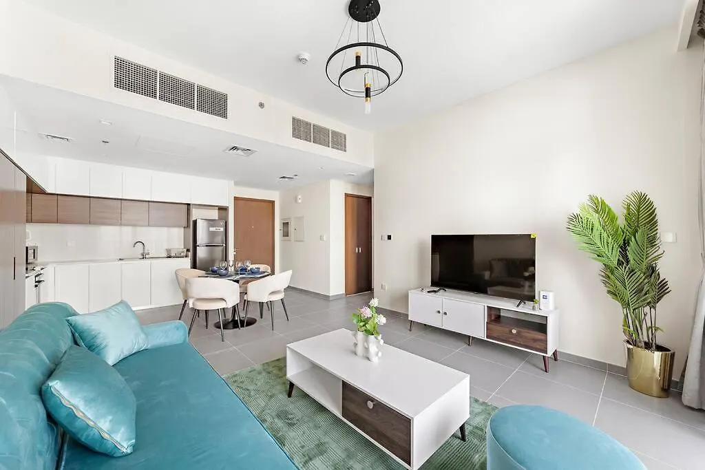 דובאי Elegant 1 Bedroom In Creek Edge דירה